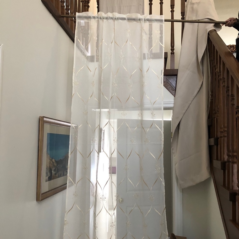 Croscill Home Curtain Sheer